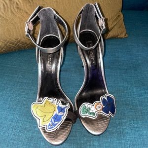 BCBG Vintage Runway Ma-Dona Lizard Heel-NWOB